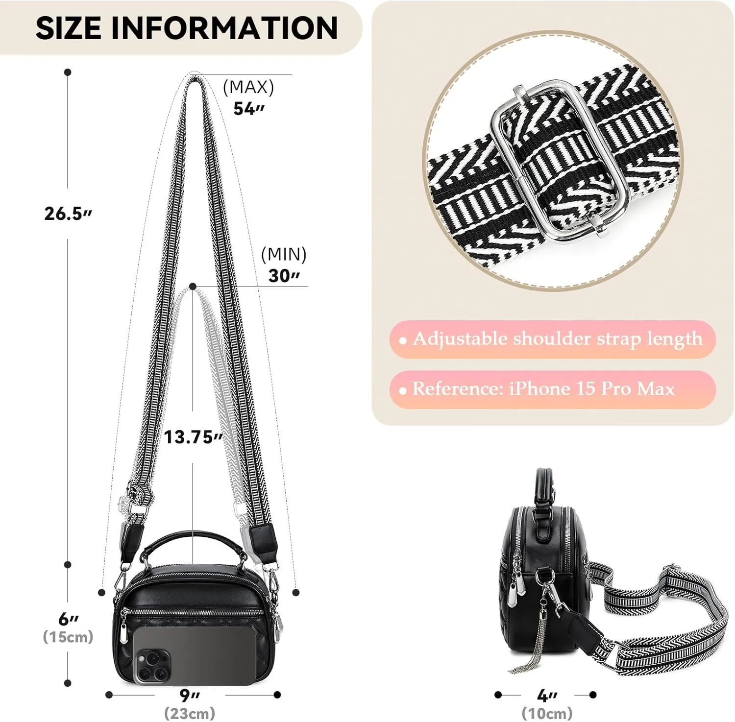 Love Deliver Crossbody Bags for Women Vegan Leather Shoulder Handbag Trendy Crossbody Purses with Adjustable Wide Strap