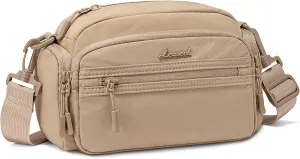 LOVEVOOK Crossbody Bag for Women, Multi-Pockets Purse, Nylon Shoulder Handbags, Water-Resistant & Lightweight