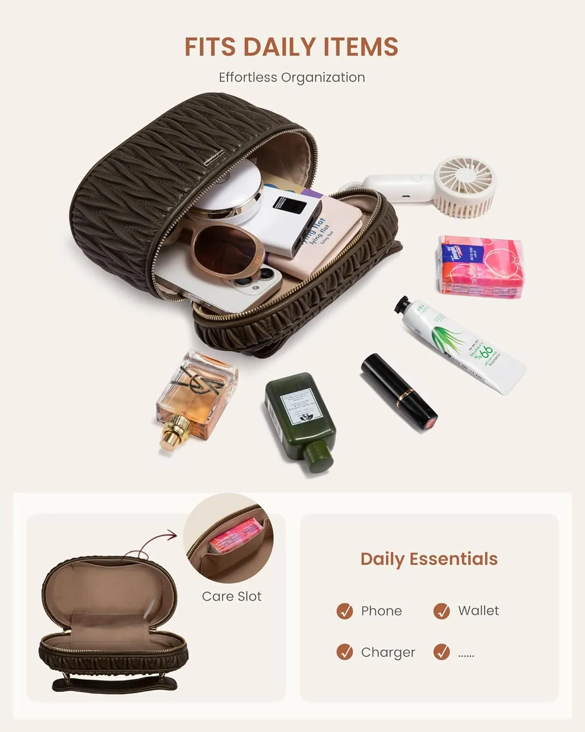 LOVEVOOK Crossbody Bags for Women, Quilted Crossbody Purses for Women, Small Shoulder Handbags for Daily, Work, Travel, Gifts