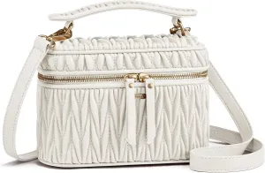 LOVEVOOK Crossbody Bags for Women, Quilted Crossbody Purses for Women, Small Shoulder Handbags for Daily, Work, Travel, Gifts
