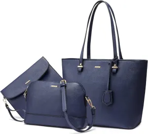 LOVEVOOK Purses for Women Fashion Handbag Set Tote Bags Shoulder Bag Top Handle Satchel Bags