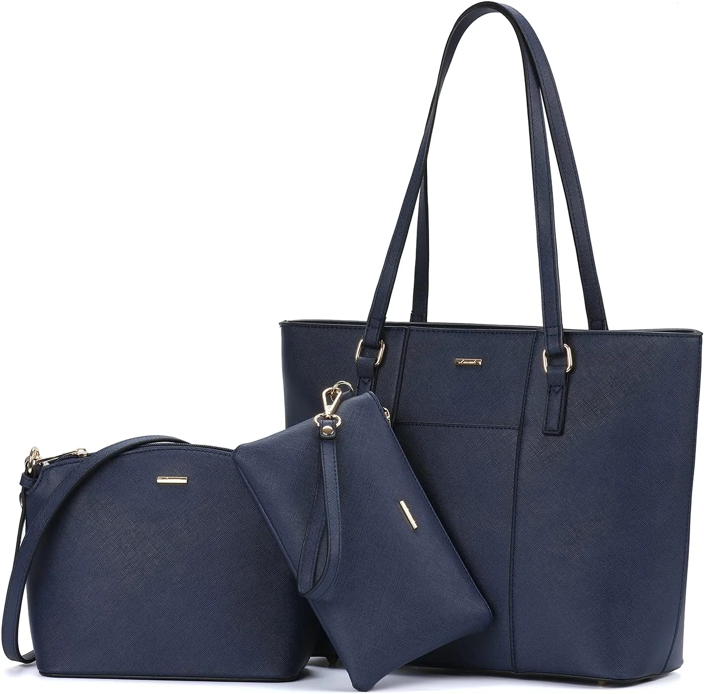 LOVEVOOK Purses for Women Fashion Handbags Tote Bag Shoulder Bags 3pcs