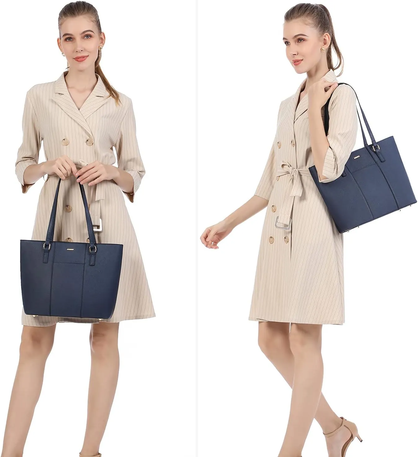 LOVEVOOK Purses for Women Fashion Handbags Tote Bag Shoulder Bags 3pcs