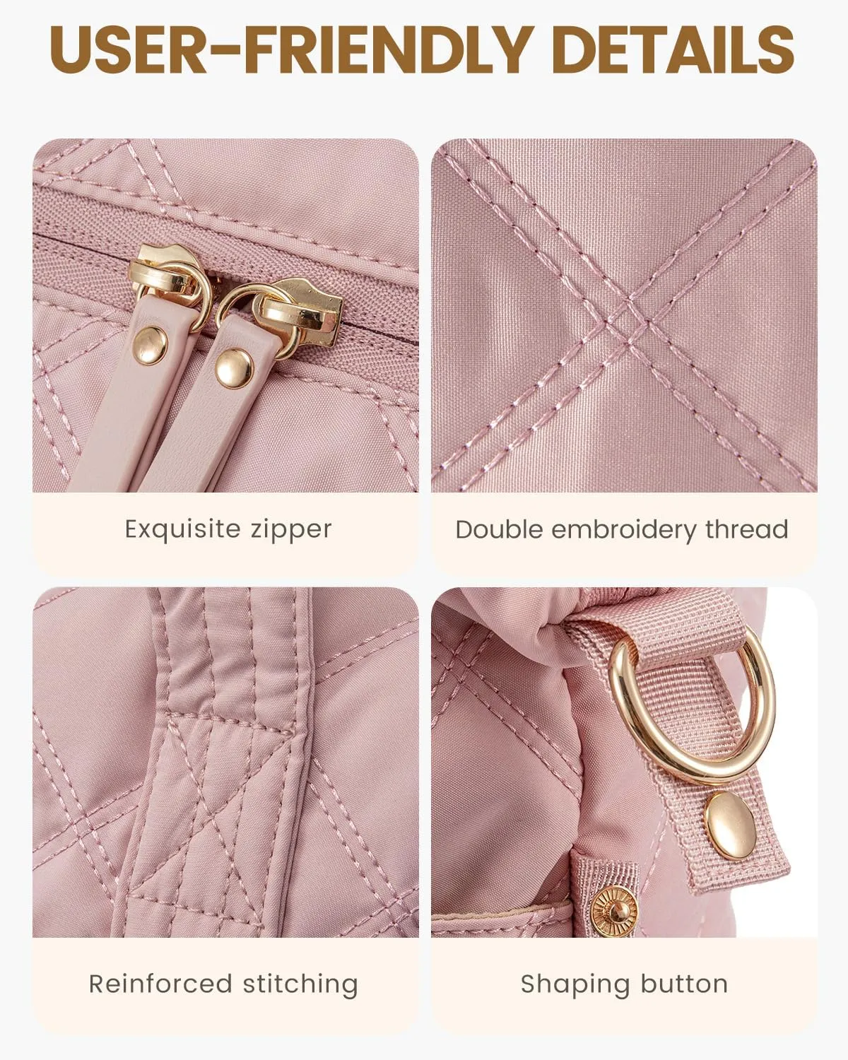 LOVEVOOK Travel Duffle Bag, Lightweight Weekender Bags for Women with Shoe Compartment, Puffer Gym Bag Personal Item Travel Bag, Quilted Carry On Overnight Bags and Hospital Bag for Labor and Delivery