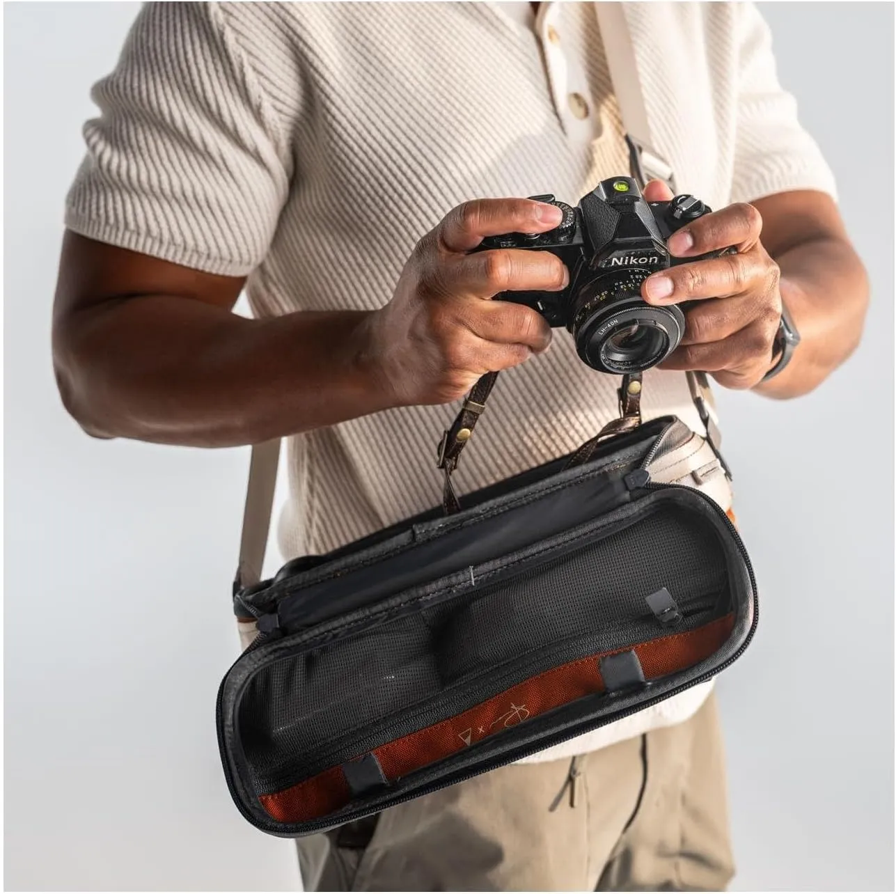 Luma Camera Sling 9L Bag | DSLR Photography Pack Designed by Peter McKinnon | Small Shoulder Strap Crossbody Bag for Mirrorless Camera, Lens, Accessories and Drones
