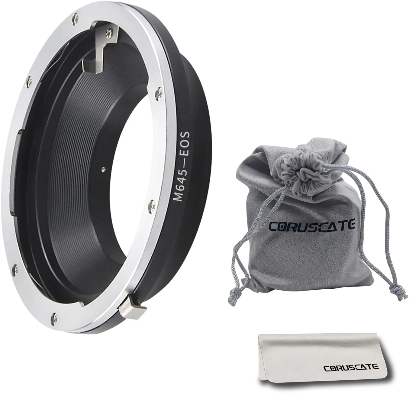M645 Lens EOS Adapter,Mamiya 645 (M645) Mount Lens to EOS Camera Body,Compatible with EF Cameras 5D Mark IV,80D,760D,750D 6D,5D,7D,70D,60Da,60D,50D,40D,30D,100D,700D,650D 600D,550D,500D 400D