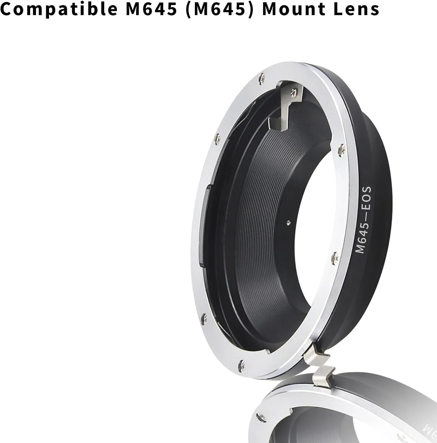 M645 Lens EOS Adapter,Mamiya 645 (M645) Mount Lens to EOS Camera Body,Compatible with EF Cameras 5D Mark IV,80D,760D,750D 6D,5D,7D,70D,60Da,60D,50D,40D,30D,100D,700D,650D 600D,550D,500D 400D