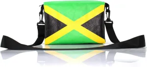 Man's And Woman's Shoulder Handbags Crossbody Bag Chest Bag Pocket Waterproof Non-Woven Jamaica Reggae