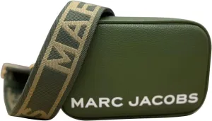 Marc Jacobs The Flash Leather Crossbody Bag (Bronze Green)