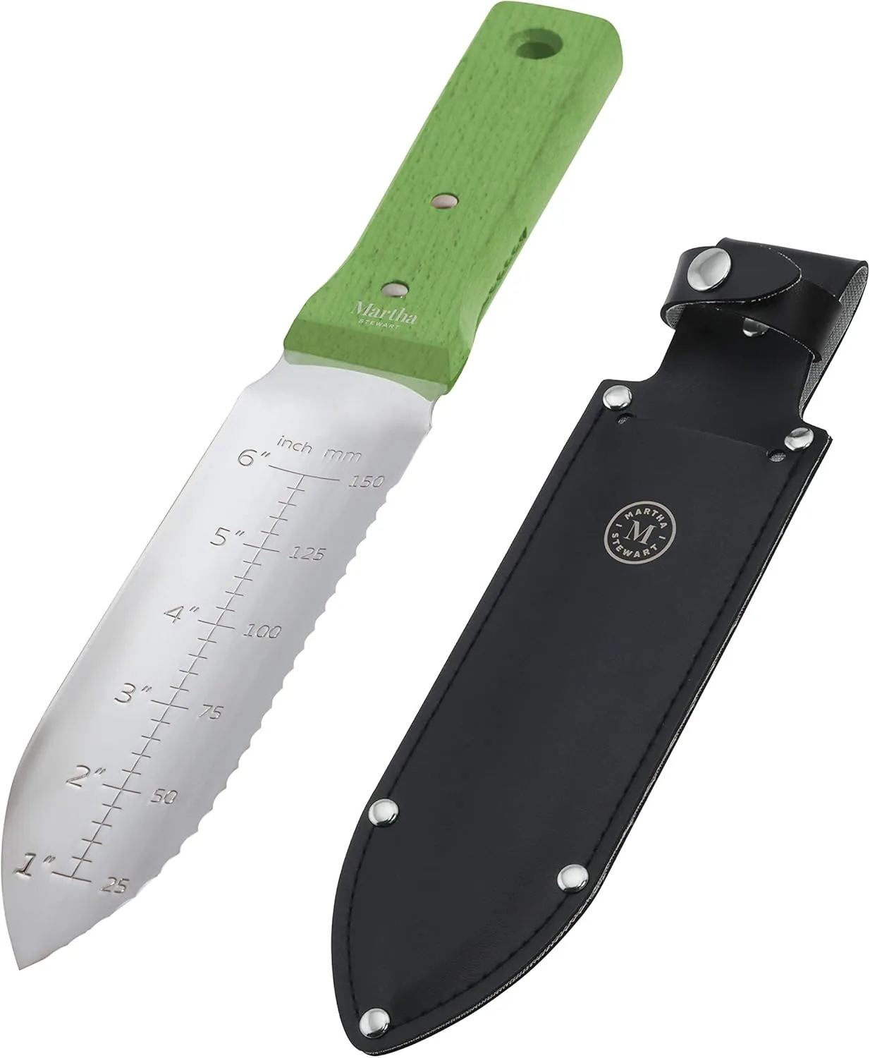 Martha Stewart Japanese Stainless Hori Knife W/7.5" Blade, Steel Hilt