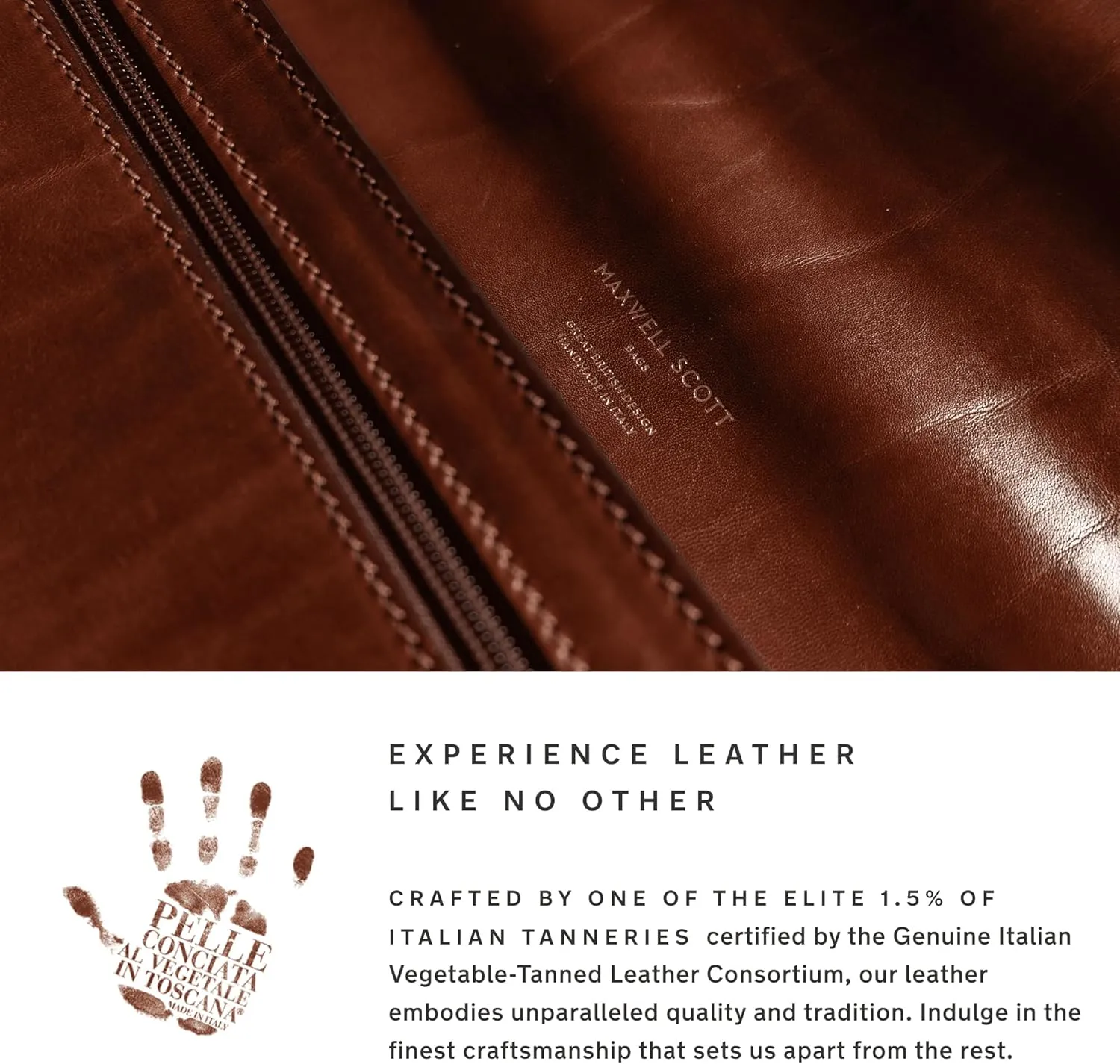 Maxwell Scott - Mens Luxury Leather Slim Document Case Portfolio with Handles - Handmade in Italy - The Barolo