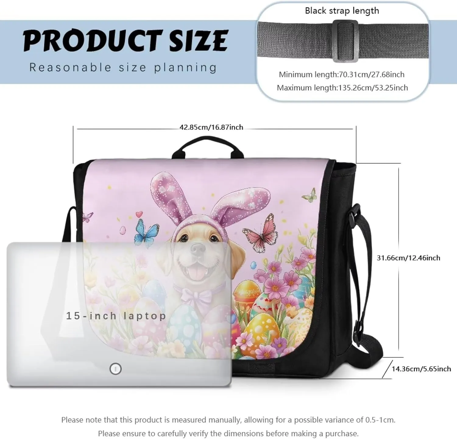 Medium Crossbody Bag with Flap Top with Adjustable Strap For Daily Use