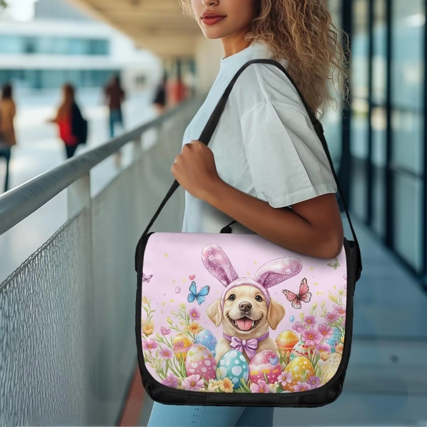 Medium Crossbody Bag with Flap Top with Adjustable Strap For Daily Use