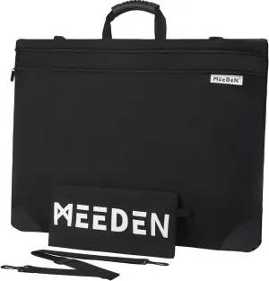 MEEDEN Soft Art Portfolio Bag: 24 X 31 Inch Light Weight Portfolio Canvas Case with Detachable Shoulder Strap -Waterproof 600D Oxford Carrying Storage Case for Canvas, Artwork, Sketching - Black