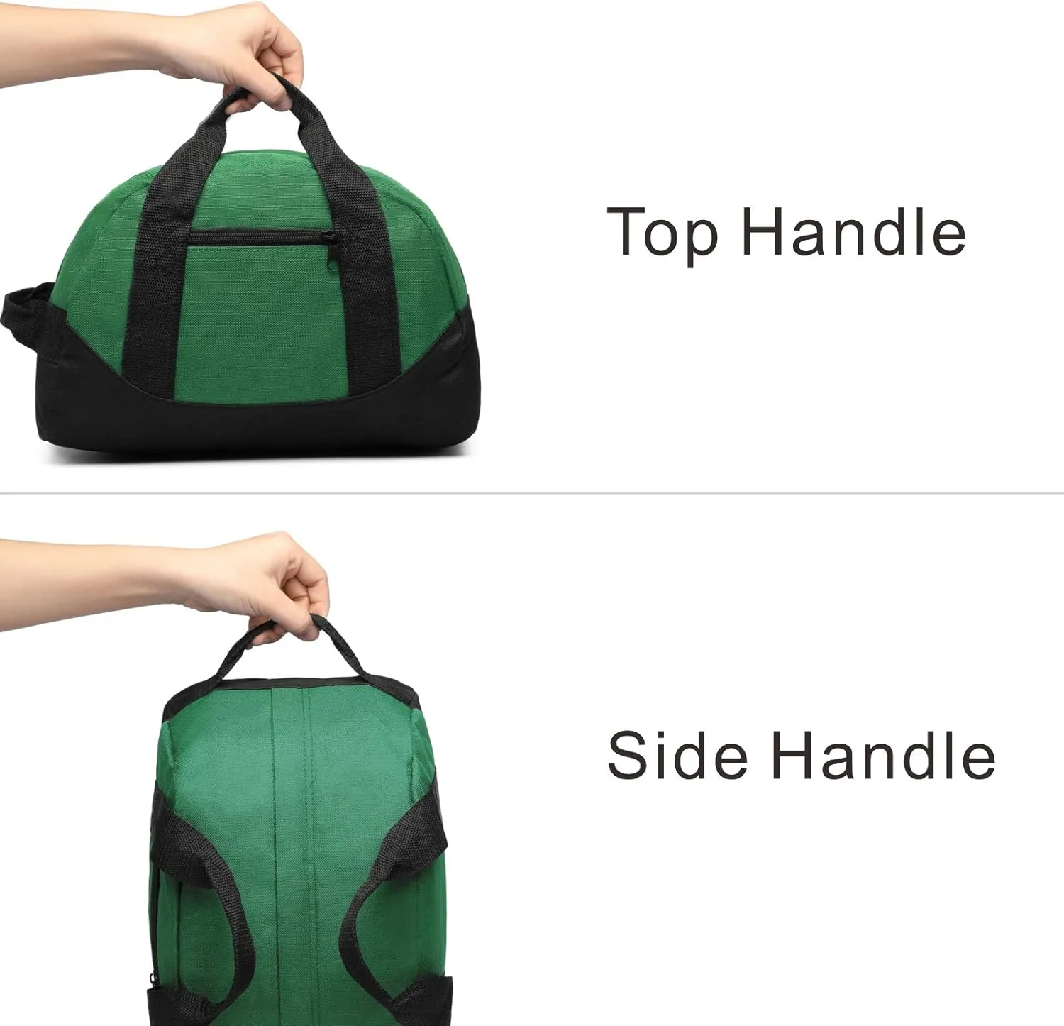 Mini Duffle Bag, 12” Small Sport Travel Carry On Weekender Gym Bag For men and Women