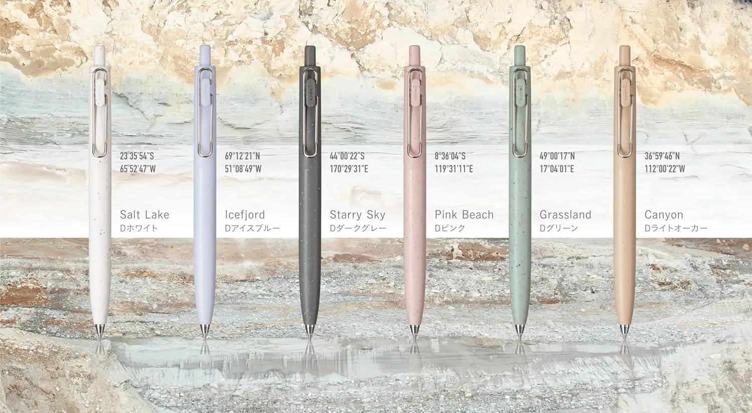 Mitsubishi Pencil UMNSFT38.DDG Gel Ballpoint Pen Uni-Ball One F 0.38 Limited Edition D Dark Gray