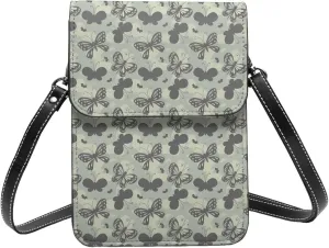 Mmm Fight Womens Crossbody Bags Deer Pattern Phone Bag Wallet Purses Adjustable Strap