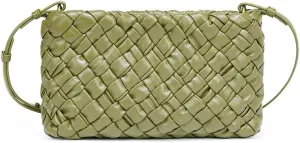 Molodo Woven Purses for Women Handmade Elegant Shoulder Bag Square Crossbody Bag 2024