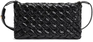 Molodo Woven Purses for Women Handmade Elegant Shoulder Bag Square Crossbody Bag 2024
