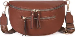 Montana West Crossbody Bags for Women Bum Bag Sling Purse with Adjustable Strap