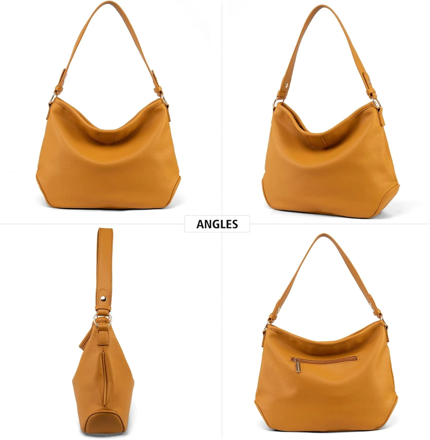 Montana West Medium Hobo Bags for Women Purses and Handbags Classic Top Handle Shoulder Satchel Bags