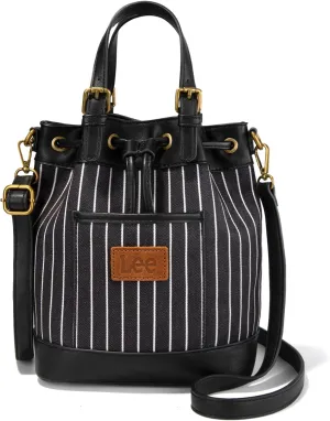 Montana West x Lee 3-in-1 Convertible Purses for Women – Drawstring Bucket Bag, Crossbody Bag & Backpack Purse