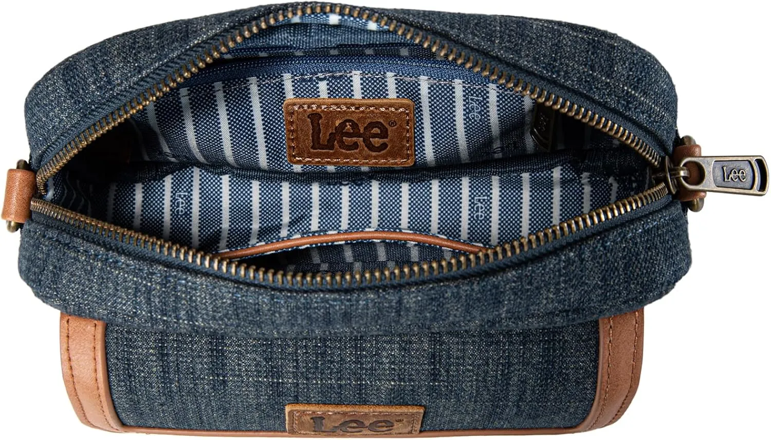 Montana West x Lee Denim Small Crossbody Bags for Women Cute Shoulder Handbag with Headphone Pouch