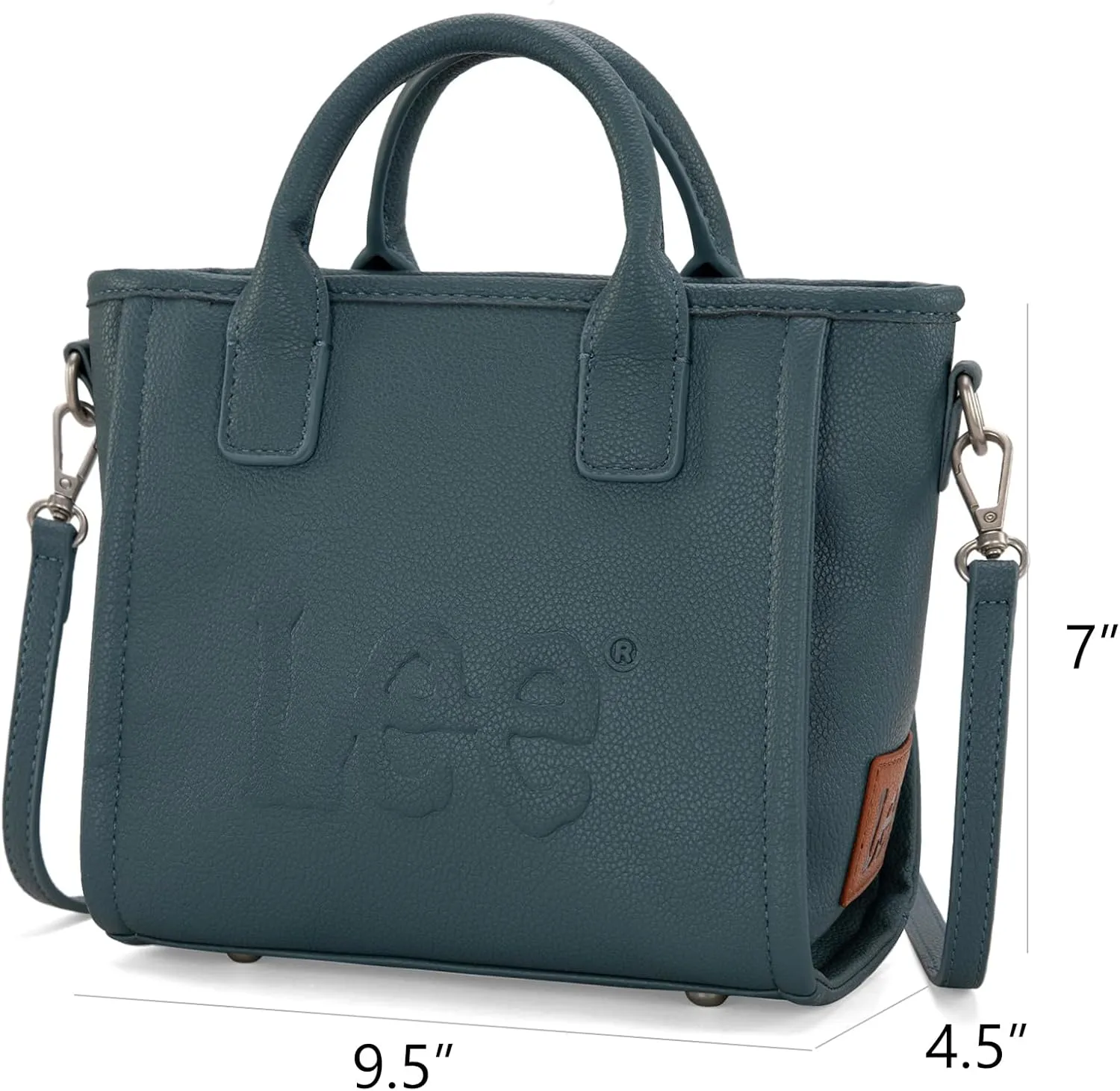 Montana West x Lee Small Tote Bag for Women Crossbody Purse & Handbags with Adjustable Strap