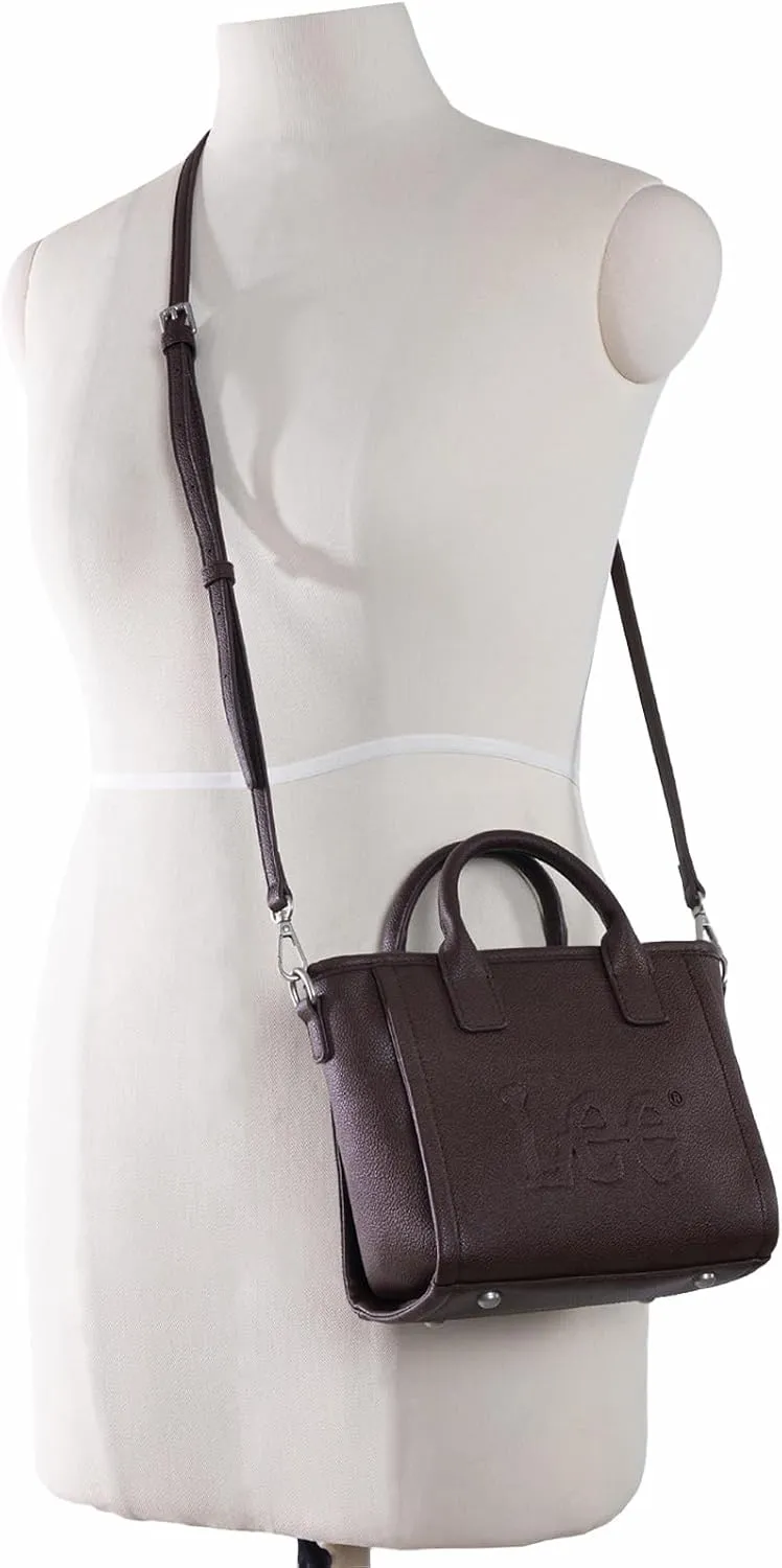 Montana West x Lee Small Tote Bag for Women Crossbody Purse & Handbags with Adjustable Strap