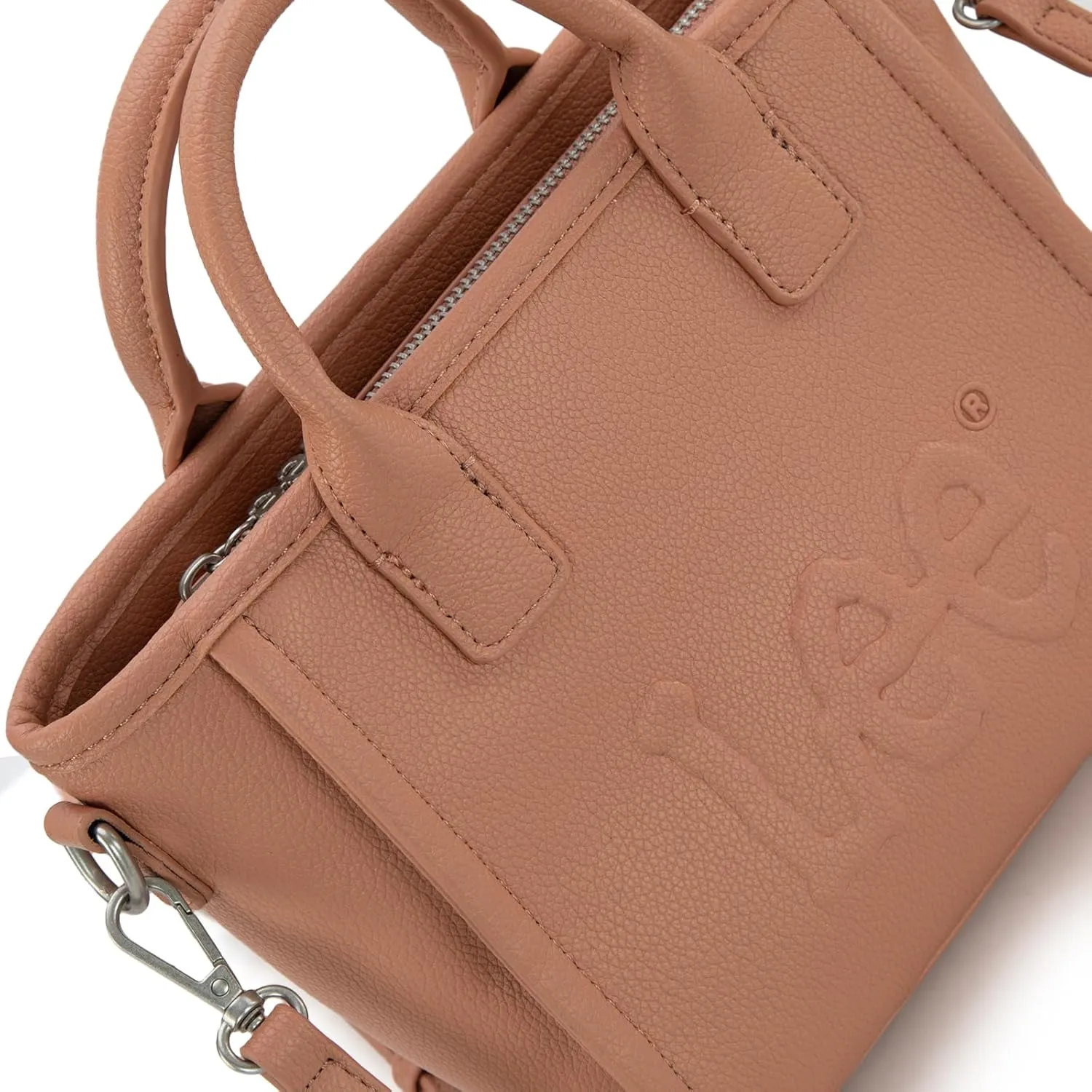 Montana West x Lee Small Tote Bag for Women Crossbody Purse & Handbags with Adjustable Strap