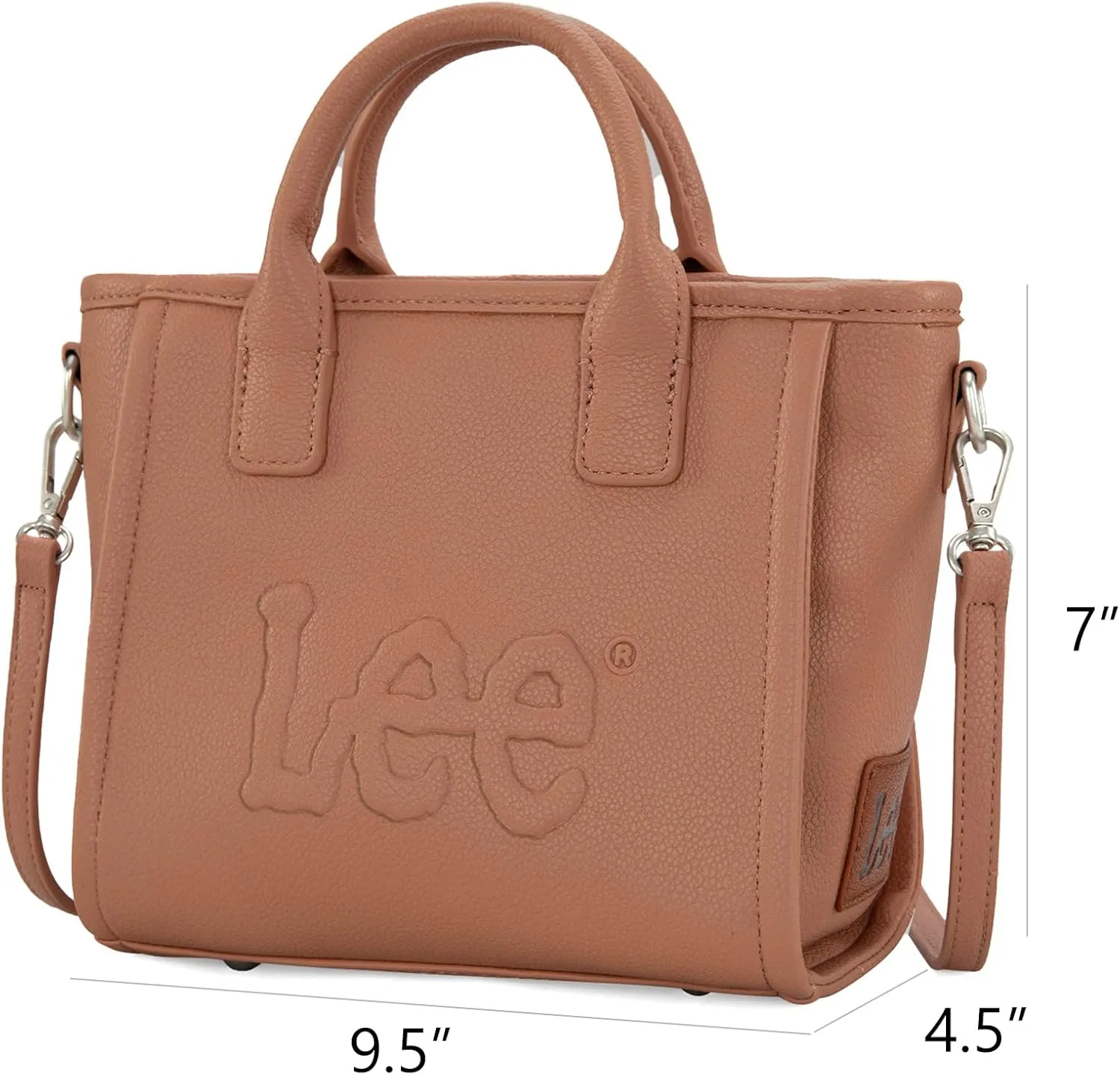 Montana West x Lee Small Tote Bag for Women Crossbody Purse & Handbags with Adjustable Strap