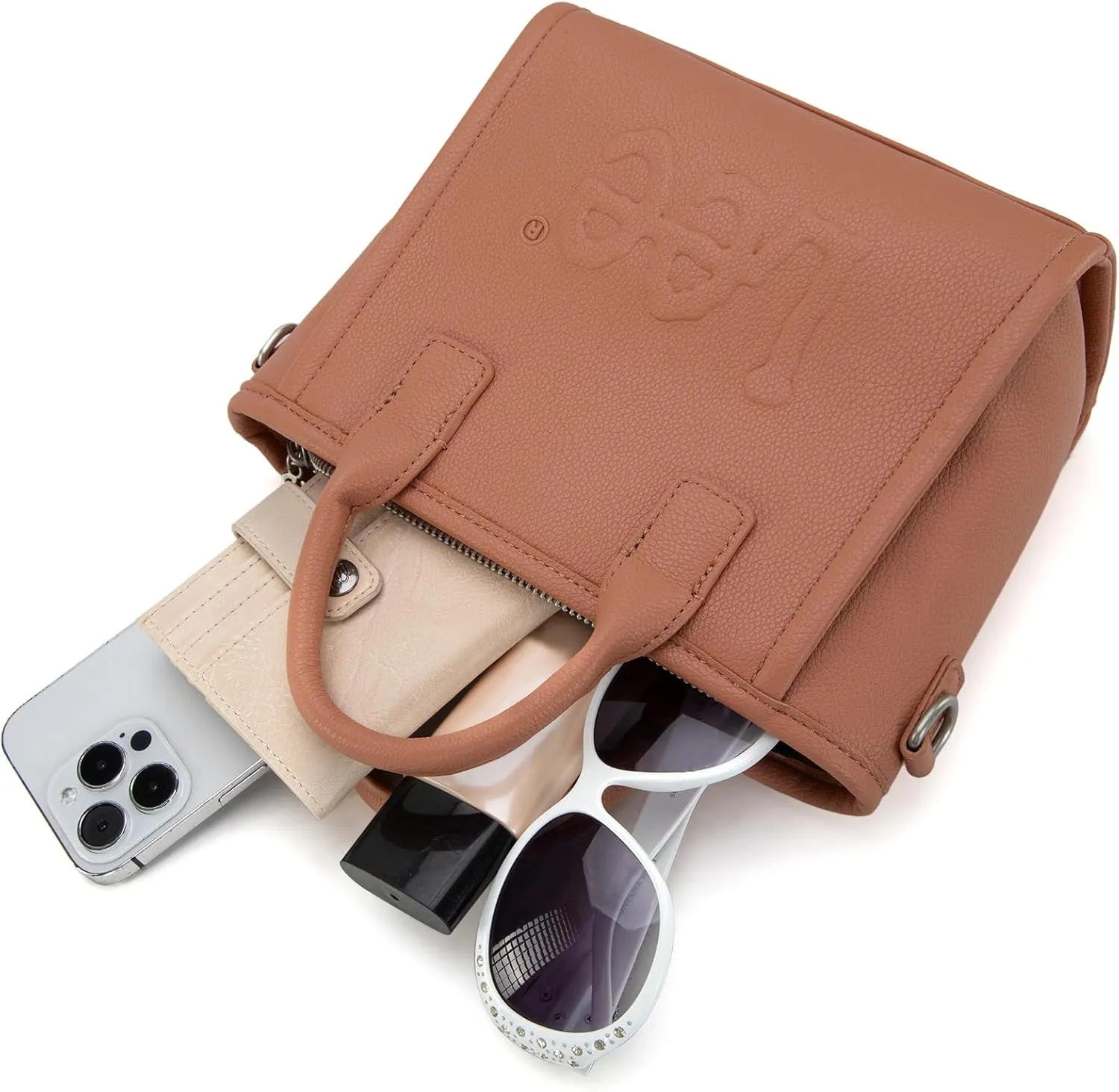 Montana West x Lee Small Tote Bag for Women Crossbody Purse & Handbags with Adjustable Strap