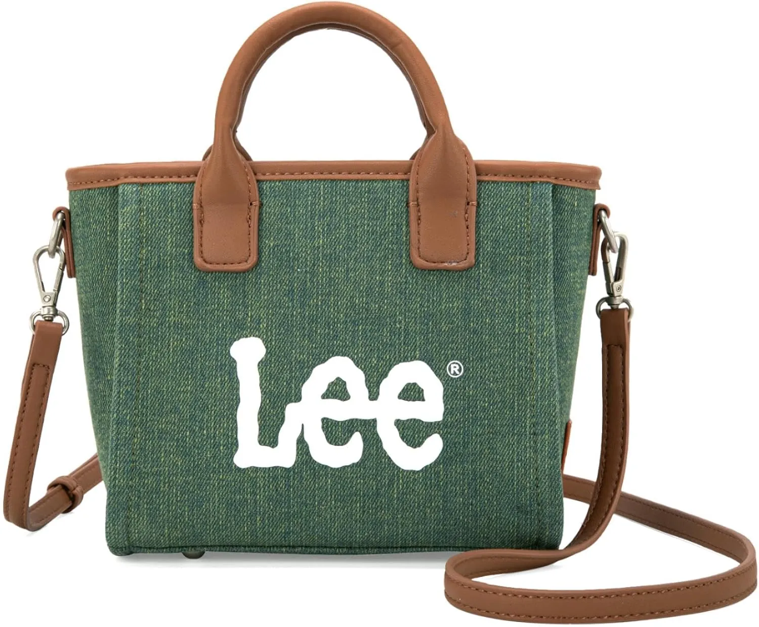 Montana West x Lee Tote Bag for Woman Denim Handbag Crossbody Shoulder Bag with Strap