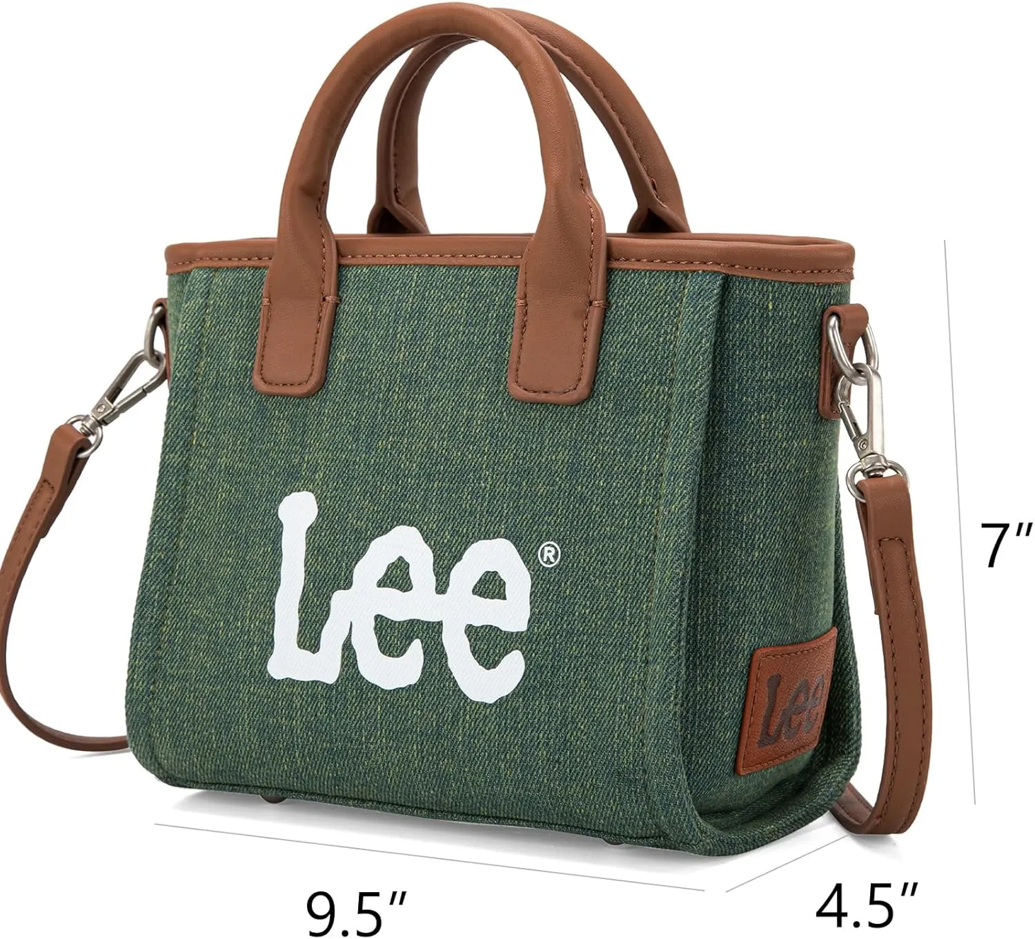 Montana West x Lee Tote Bag for Woman Denim Handbag Crossbody Shoulder Bag with Strap