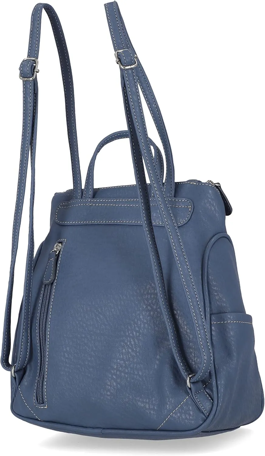 MultiSac womens Major Backpack, Denim (Austin), One Size US