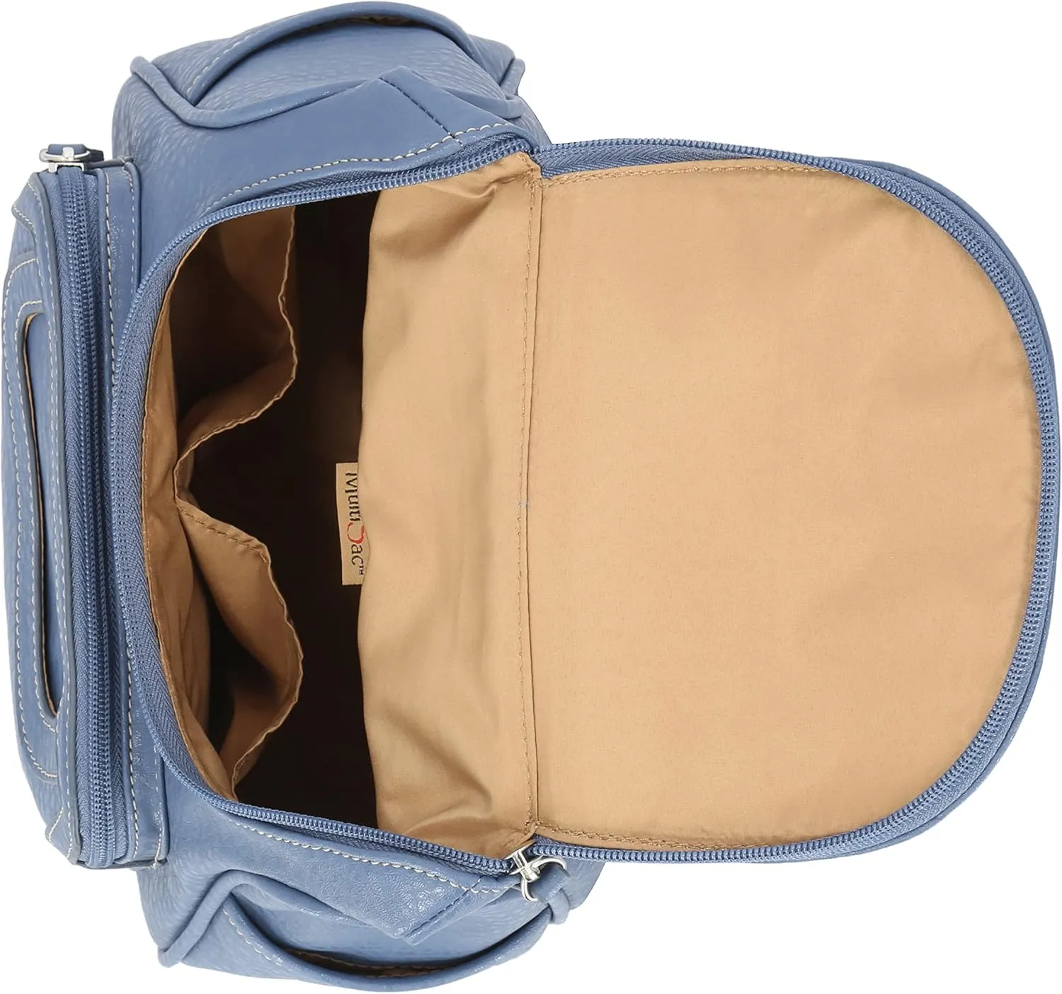 MultiSac womens Major Backpack, Denim (Austin), One Size US