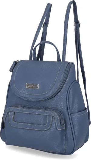 MultiSac womens Major Backpack, Denim (Austin), One Size US