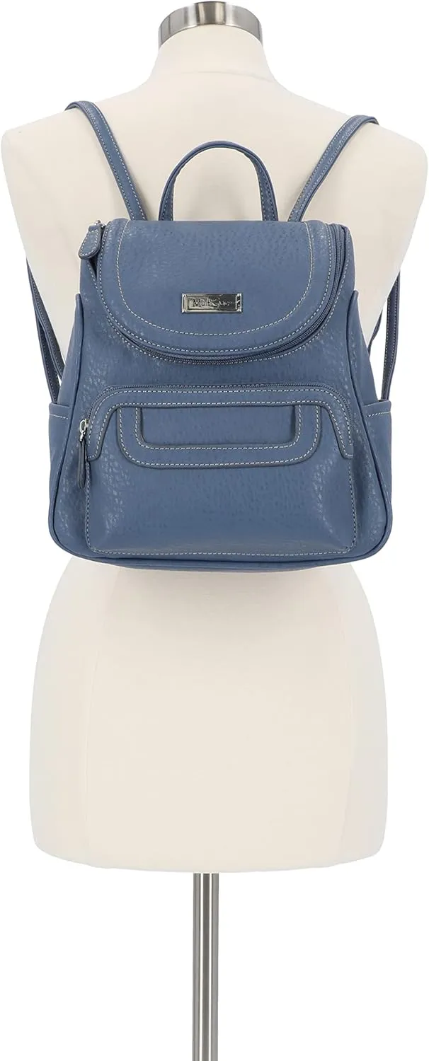 MultiSac womens Major Backpack, Denim (Austin), One Size US