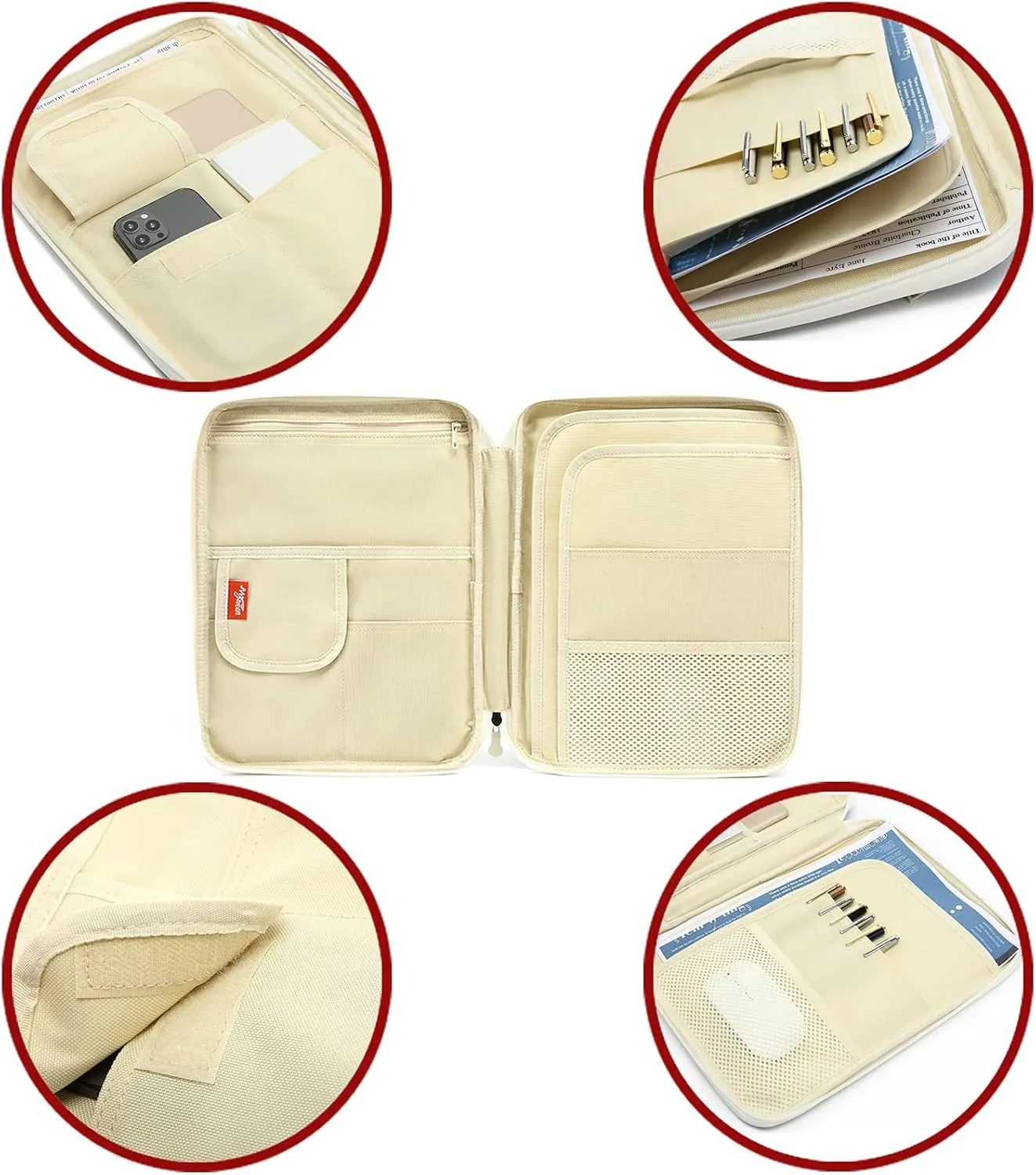 mygreen Universal Travel Gear Organizer/Electronics Accessories Bag/Document File Bag