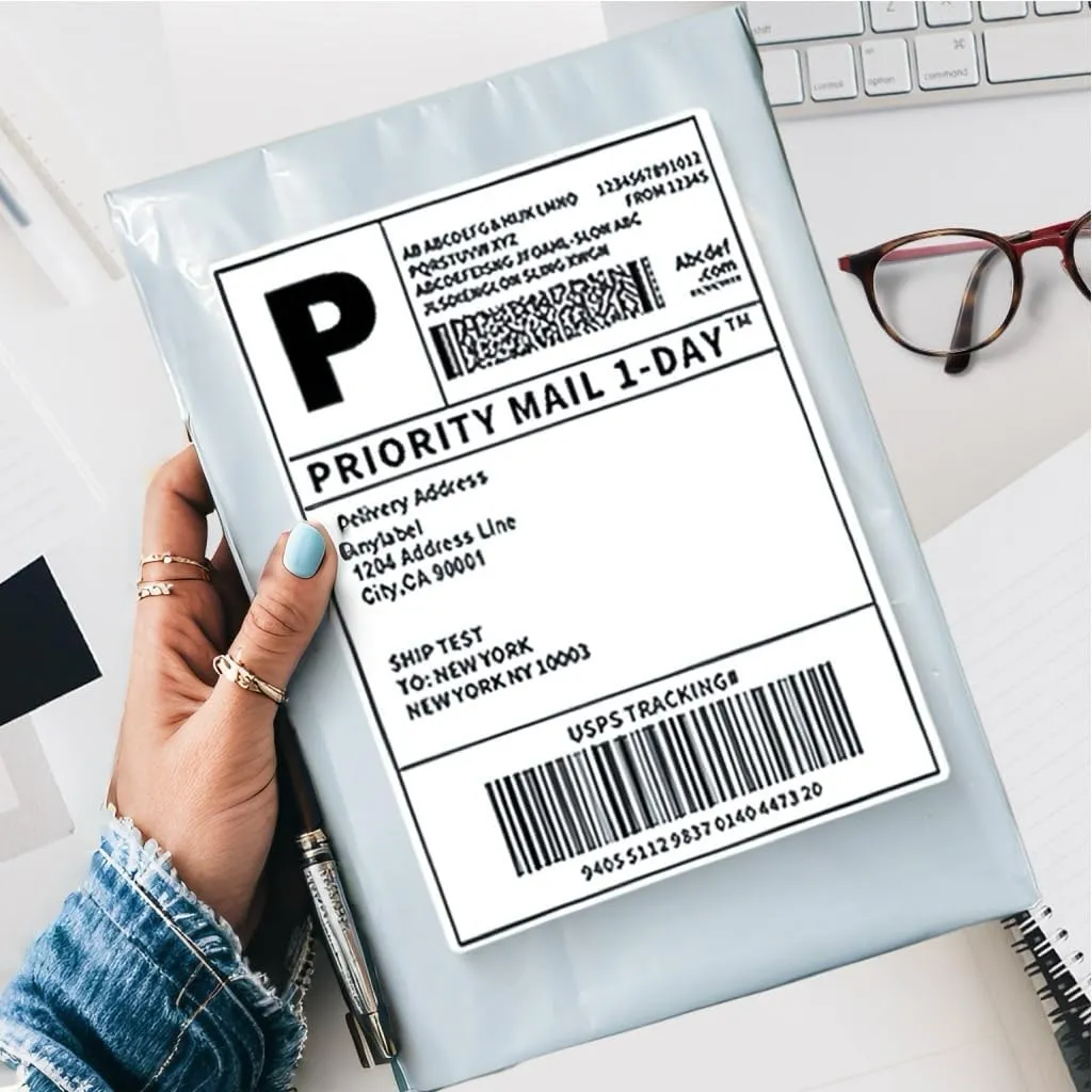 NB 14.5x19 Inch – 500 Pcs White Poly Mailers Strong Adhesive Self-Seal Shipping Envelopes, Tear & Water Resistant Packaging for E-Commerce and Small Business
