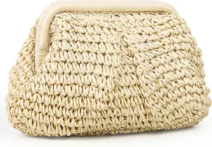 New Summer Straw Woven Crossbody Bags straw bags straw purse beach purse beach bag Cloud bag