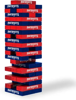NFL Pro Football Tabletop Stackers Block Game by Wild Sports - Perfect Gift for NFL Football Fan, Dorm Game, Rec Room, Tailgate