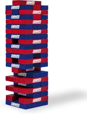 NFL Pro Football Tabletop Stackers Block Game by Wild Sports - Perfect Gift for NFL Football Fan, Dorm Game, Rec Room, Tailgate