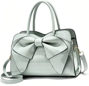 NICOLE & DORIS Handbags for Women Fashion Top Handle Bags Patent Leather Tote Bag Party Clutch Bag Crossbody Shoulder Bags