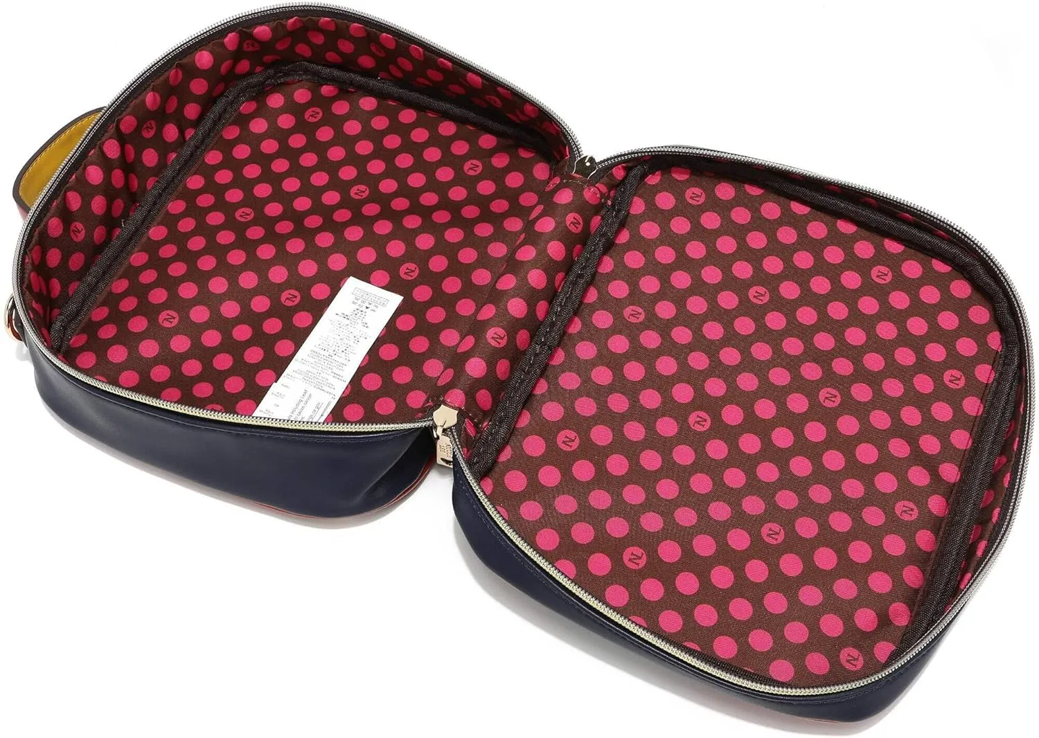 Nicole Lee Travel Handbag Crossbody Set with 3 Fashion Print Makeup Pouches, Women's Cosmetic Toiletry Organizer (Romance in Paris)