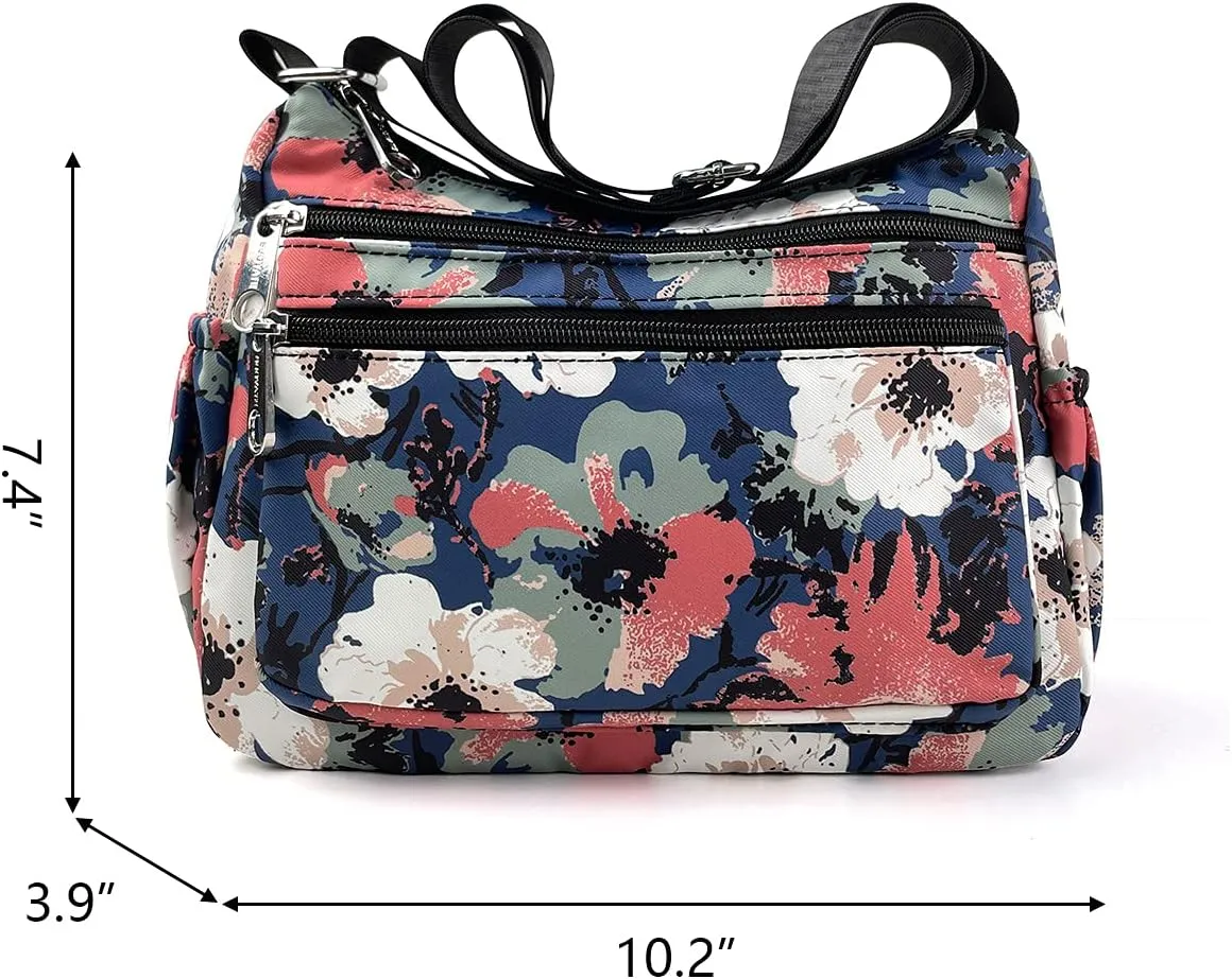 NOTAG Shoulder Bags for Women Nylon Crossbody Bags Waterproof Lightweight Messenger Purses and Handbags