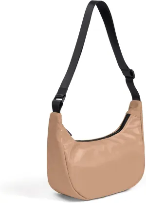 Nylon Crescent Bag, Casual Crossbody Bag for Women Men, Shoulder Dumpling Bag with Adjustable Strap
