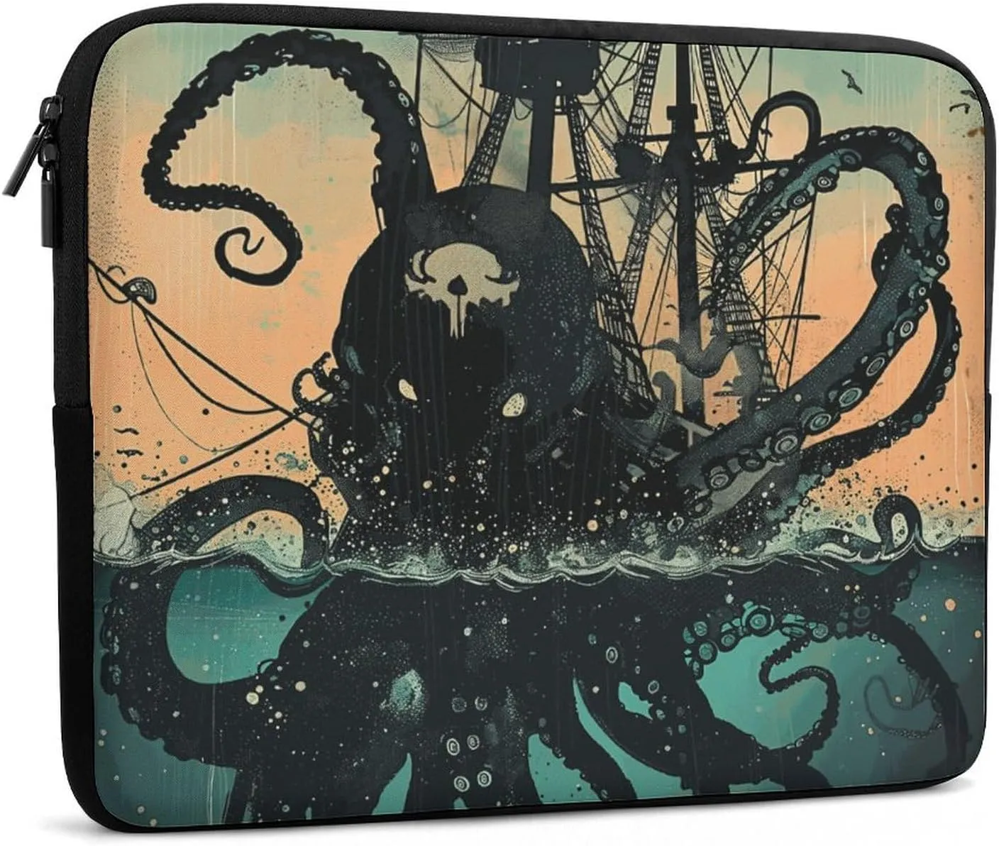 Octopus Monster Laptop Sleeve 13/15 Inch Durable Briefcase Cover Shockproof Protective Case Handbags Portable Laptop Bag
