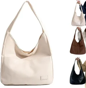 Ooomay Maya - Shoulder Bag,Vegan Leather Trendy Soft Maya Tote Bag,Leather Waterproof Work Soft Tote Bag for Women