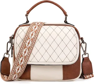 OPAGE Small Crossbody Bags for Women Trendy, Soft PU Leather Womens Crossbody Purse Shoulder Handbags